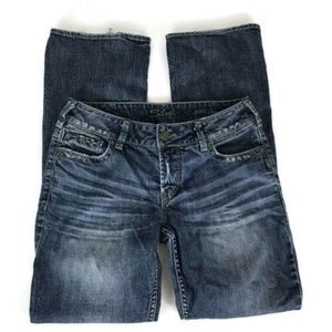 Silver Suki Boot Cut Womens Jeans Size 30